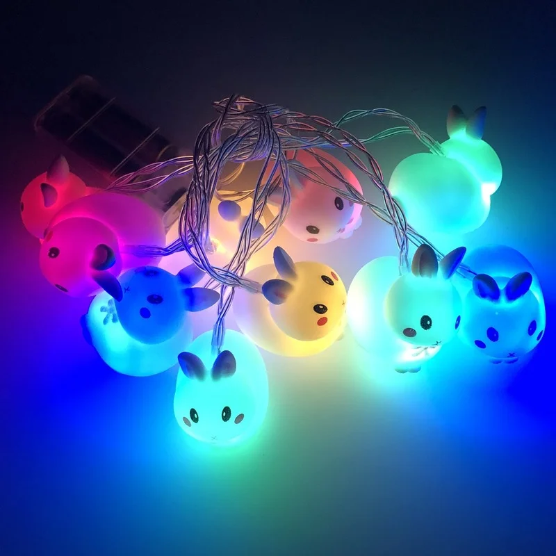 

LED Christmas Lights Rabbit String Lights Bedroom Fairy Lights Christmas Home Cristmas Decoration 2022 украшения на новый год