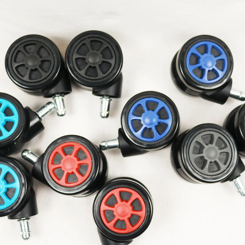 

5 Pcs/Lot 60mm Car Wheel, Furniture Office Chair Caster, Large Color Caster
