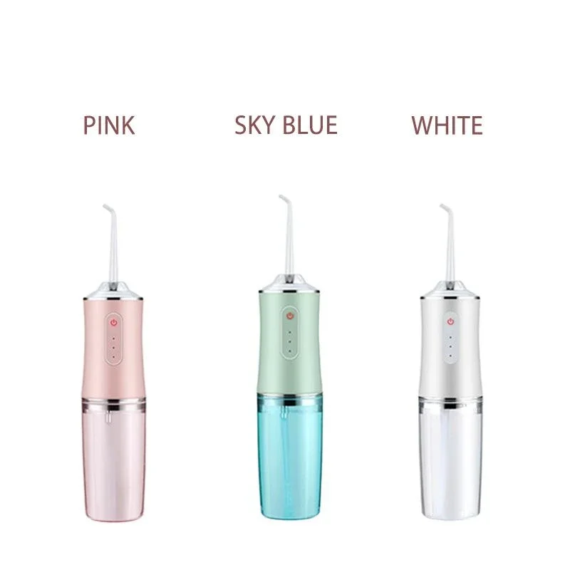 

Electric Water Flusher Teeth Cleaner Oral Irrigator USB Rechargeable teeth Flusher Portable Dental Water Jet Teeth Cleaner