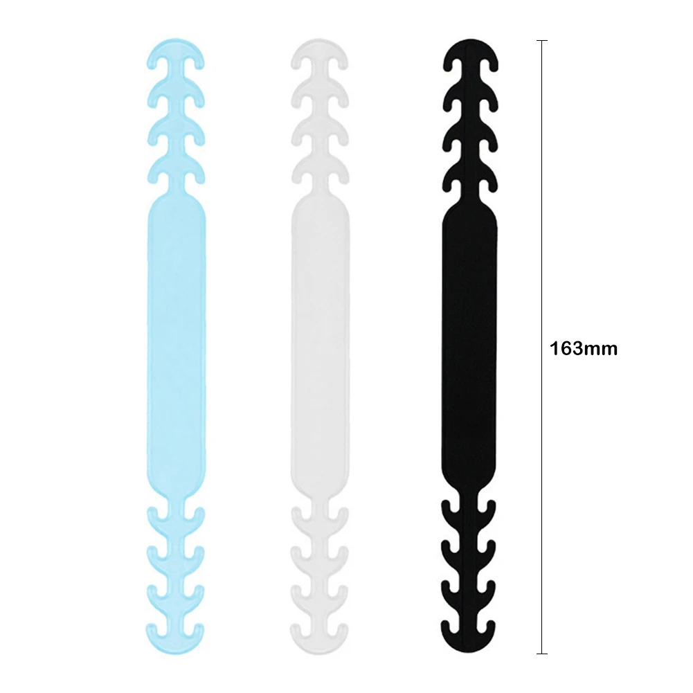 

10pcs Multi-functional Durable Mask Wearing Ear Hook Strap Holder Practical Portable Anti-Slip Ears Extension Grip Buckles