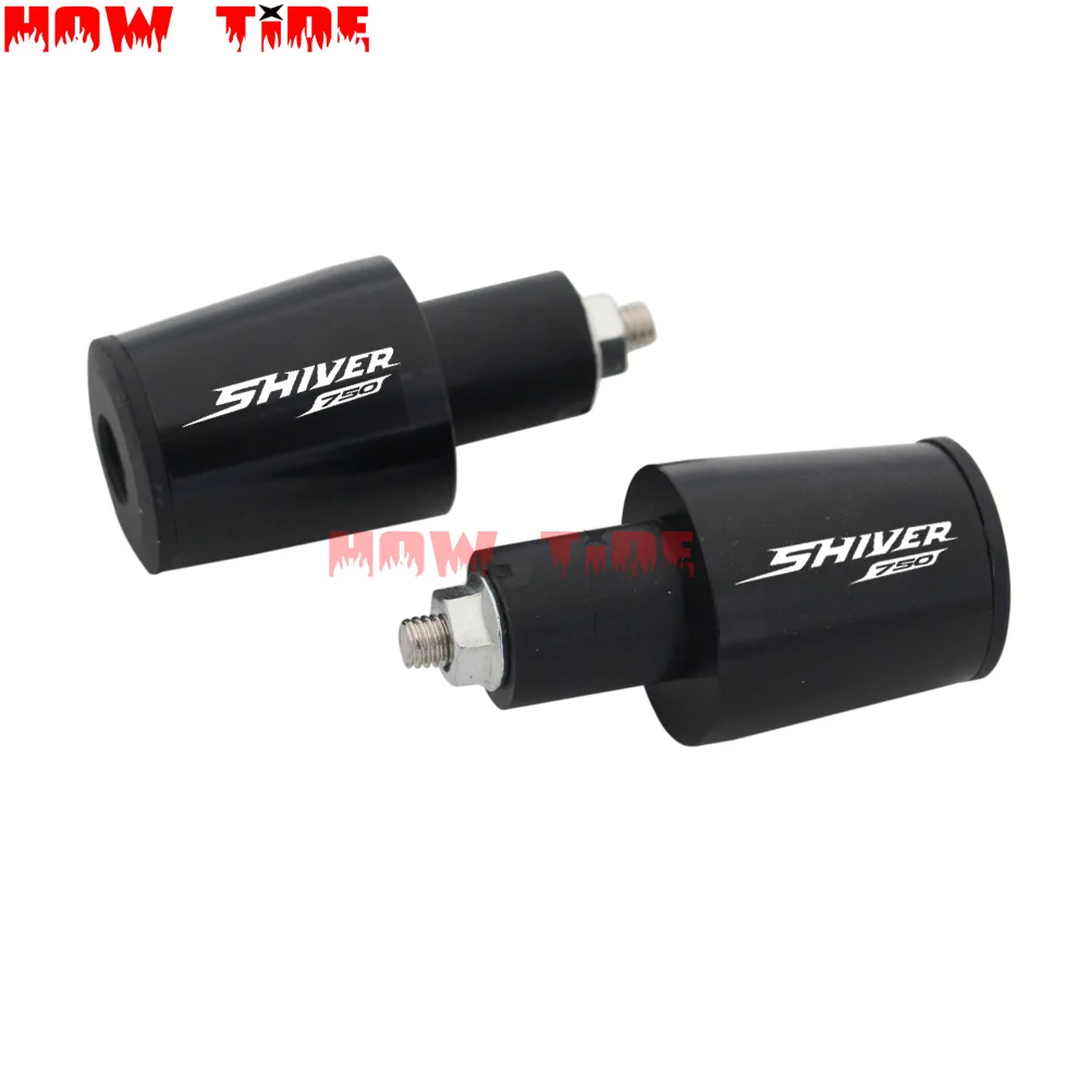 Мотоциклетные ручки 7/8 дюйма 22 мм заглушки руля для Aprilia SHIVER GT 750 SHIVER750 2007 2018 2017