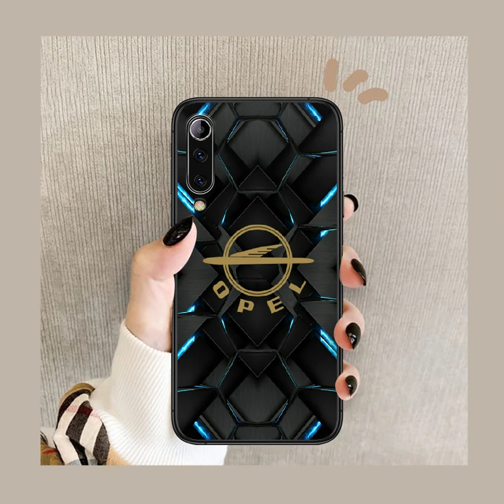 

OPELE cal logo Phone case For Xiaomi Mi note 10 A3 9 MAX 3 A2 8 9 Lite Pro ultra black Cover Pretty Funda Soft Back Silicone
