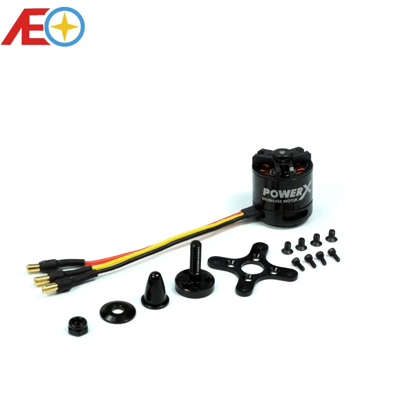 

Power-X MC2216 950KV Brushless Motor for RC Fixed Wing Plane Airplane Helicopter Drone Quadcopter Multicopter Multiroter
