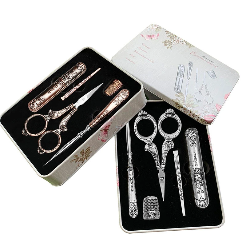 Винтажные ножницы MIUSIE 15 шт. для шитья и ткани вышивки рукоделие творчество крест