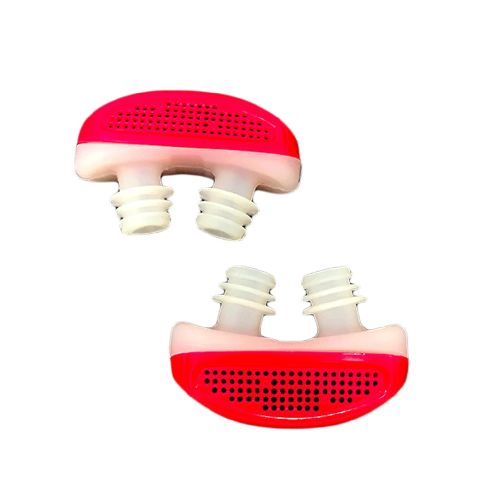 

Silicone Night Anti Snore Nose Clip Snoring Reliever Breathing Nasal Dilators Apnea Aid Device Stop Snoring Sleep Aid Device