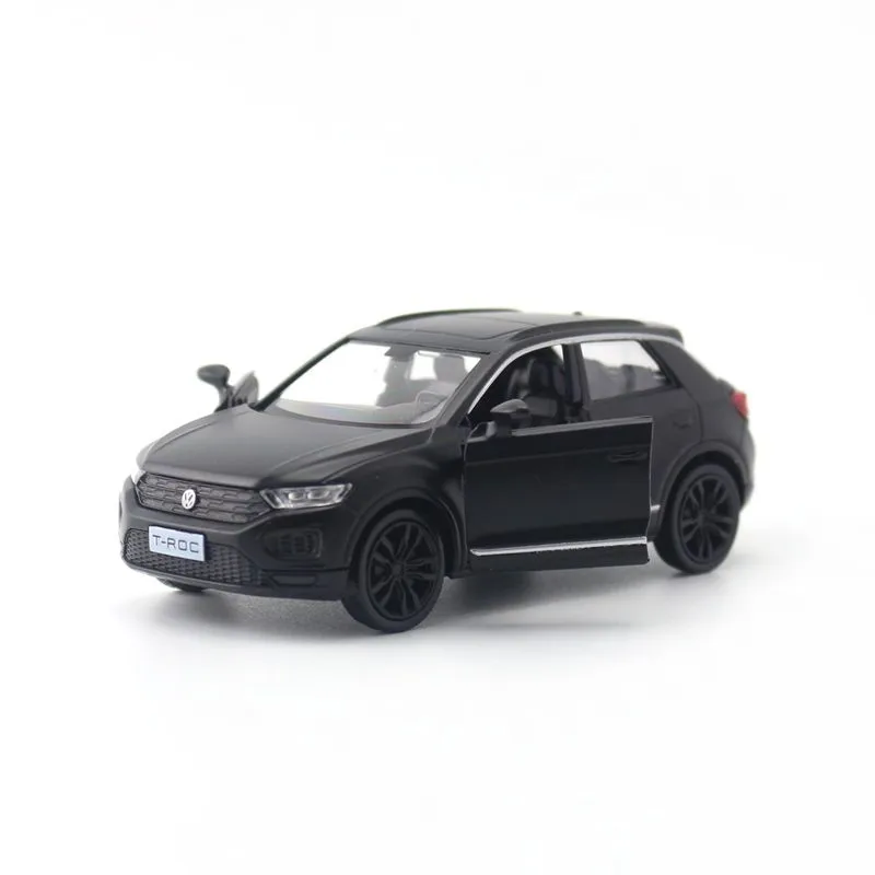 RMZ City/1:36 Scale Diecast Model/Volkswagen T-Roc/Educational Collection/Pull Back/Doors Openable/Mattle Toy Car/Gift/Box | Игрушки и