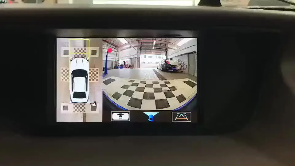 

2D 360 View Driving Support View Panorama System 4 Car Camera Video Car DVR Recorder