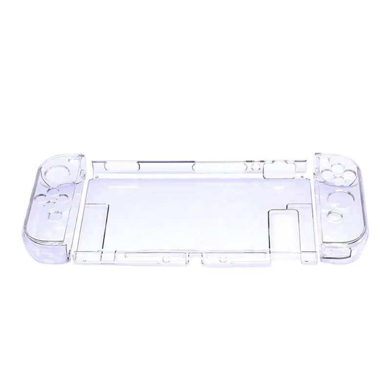

Hard PC Protection Cover For Nintend Switch NS NX Case Transparent Crystal Shell Console Controller Accessories With Stand Cases