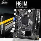 Материнская плата LGA 1155 для Intel Core i7  i5  i3  pentium  celeron LGA1155 DDR3 M-ATX Материнские платы Intel H61