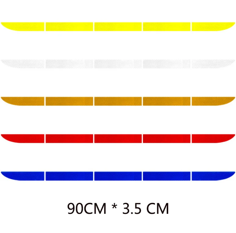 Car Trunk Reflective Strip Stickers for Hyundai Creta Tucson Solaris E53 VW Golf 4 7 Tiguan Kia Rio Ceed | Автомобили и мотоциклы