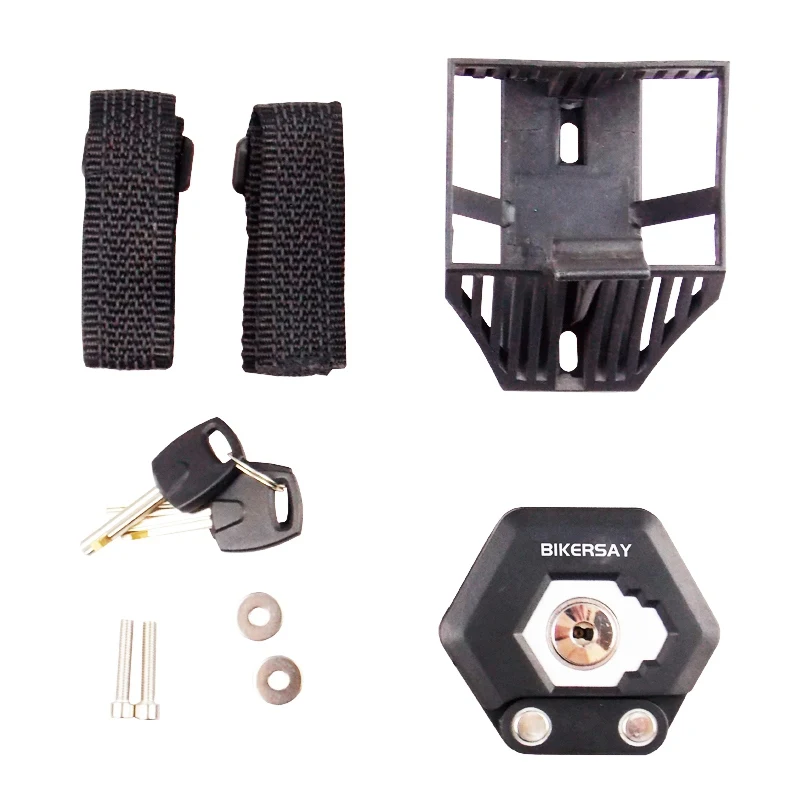 

Anti-Theft Mountain Bike Lock Hamburg Lock Anti-Shearing Electric Lock Anti-Hydraulic Shearing Lock Battery Car Folding Lock