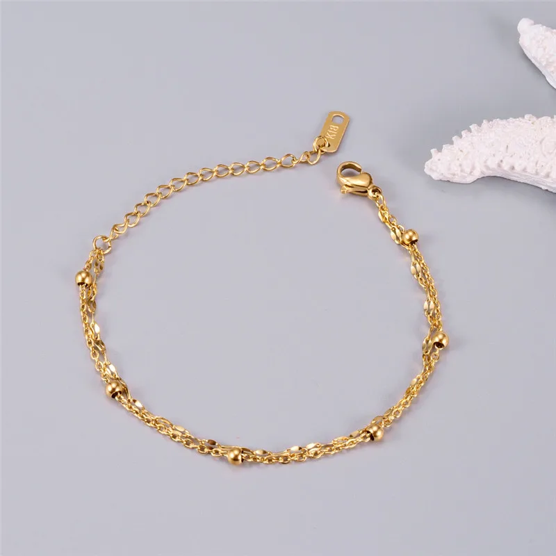 Многослойные ювелирные изделия JIETHLING в стиле бохо золотистые бусины из