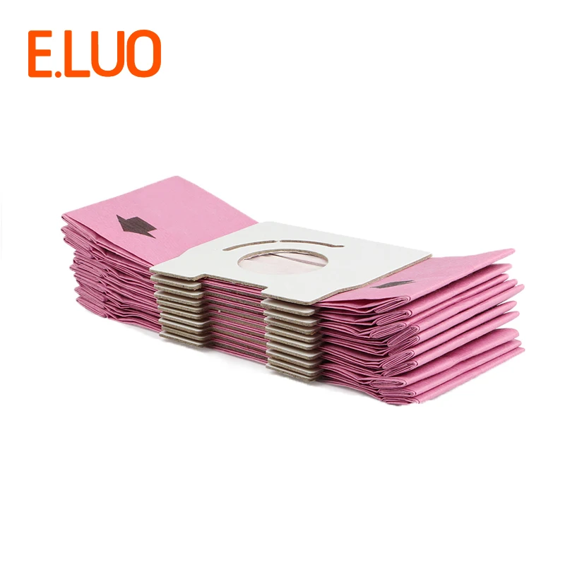 

15PCS Pink Paper Dust Bags Vacuum Cleaner Accessories For Panasonic MC-CA291 MC-CA293 MC-CA391 etc