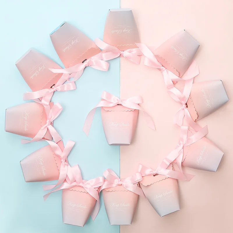 20 шт./компл. DIY коробка для конфет и печенья рождественские подарки с резиновый