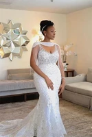 plus size off the shouder tassel wedding dresses sexy african nigerian lace beading mermaid applique bride gowns