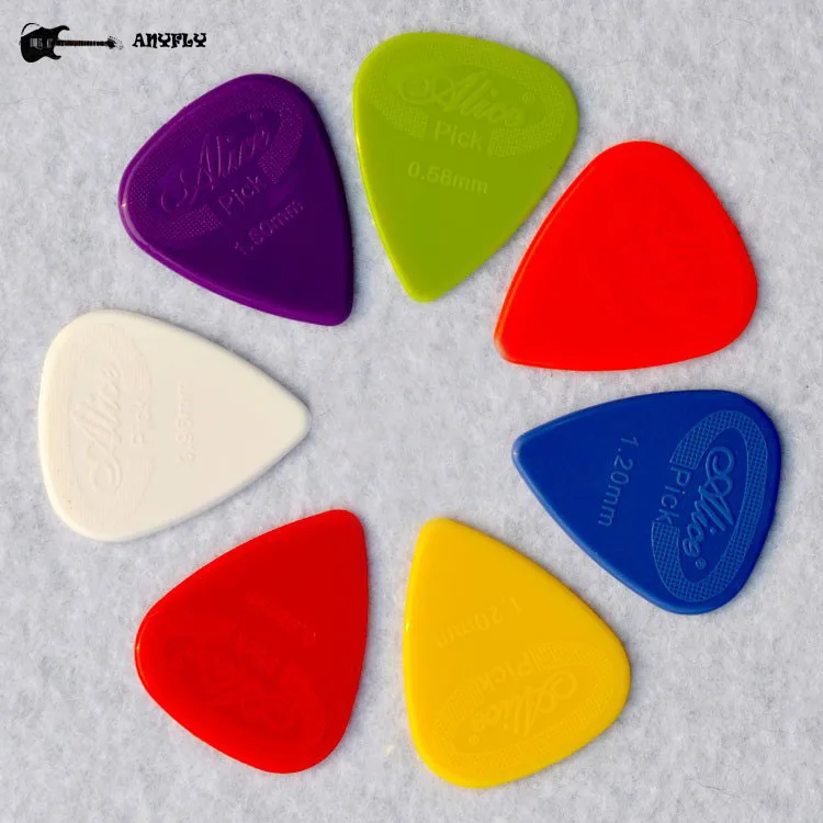 100 шт. медиаторы для гитары Alice AP G акустической (Толщина ассорти) оптовая