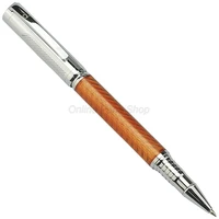 fuliwen metal orange carbon fiber refillable roller ball ballpoint pen professional office stationery writing gift accessory