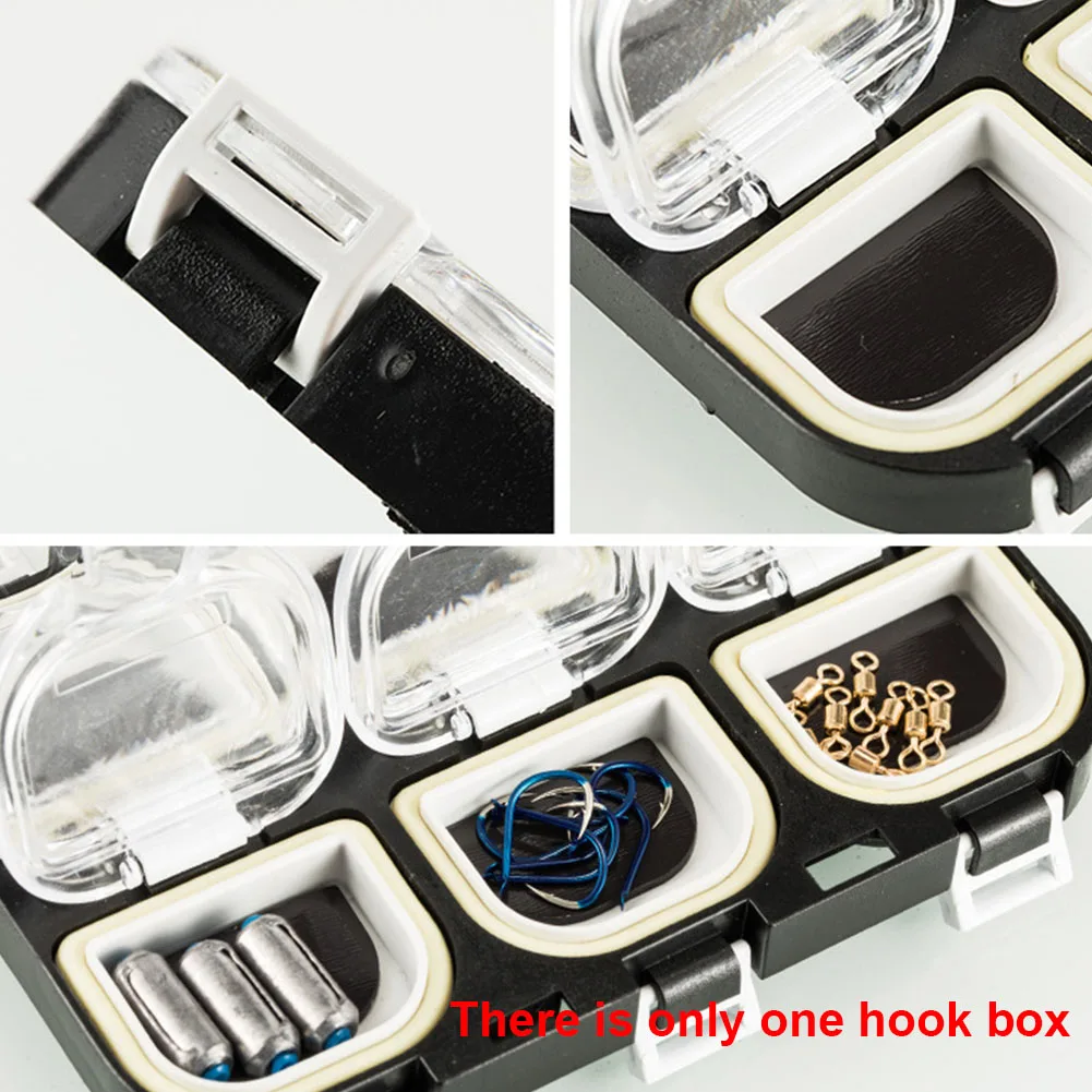 Спортивная Коробка для хранения блесна рыболовных снастей портативный