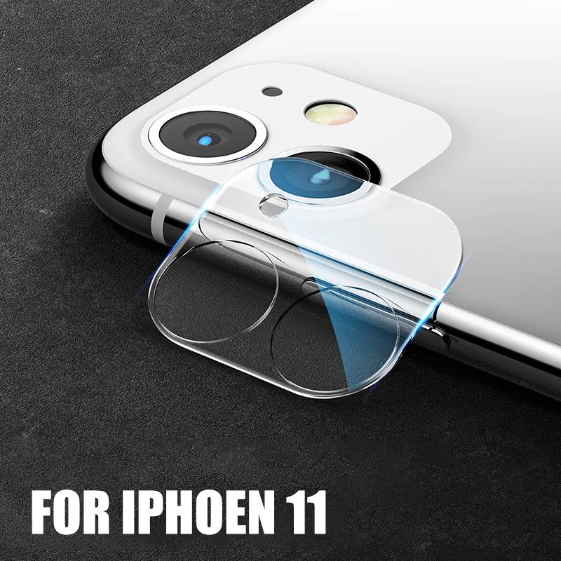 For iPhone 11 Защита камеры для iPhone 11 Pro Max X XR XS MAX объектив Защитное стекло для экрана протектор для iPhone 7 8 Plus Аксессуары для камеры - Цвет: For iPhone 11