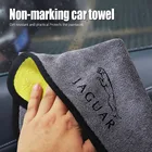 1 шт. полотенце для мытья автомобиля, не линяет волосы, утолщенная Водонепроницаемая Абсорбирующая Ткань для Jaguar XE X S F XF XKR XJ XK XEL XFL XJL XJ6 XJS I-Pace