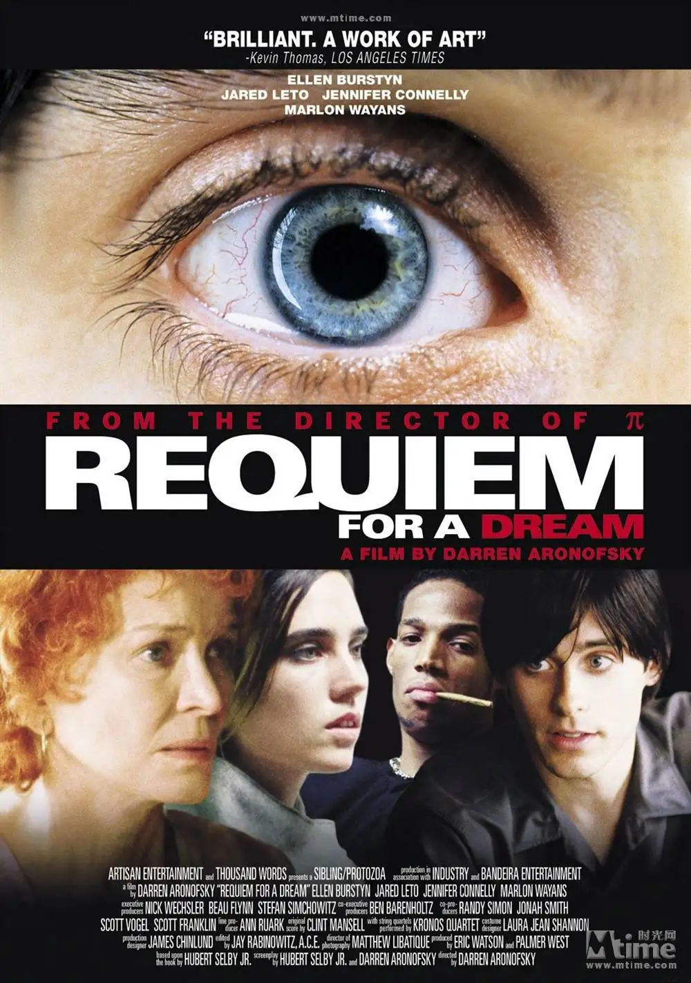 

Hot Rare Classic Movie Requiem for a Dream 2000 Art SILK POSTER Wall Art Home Decorative painting