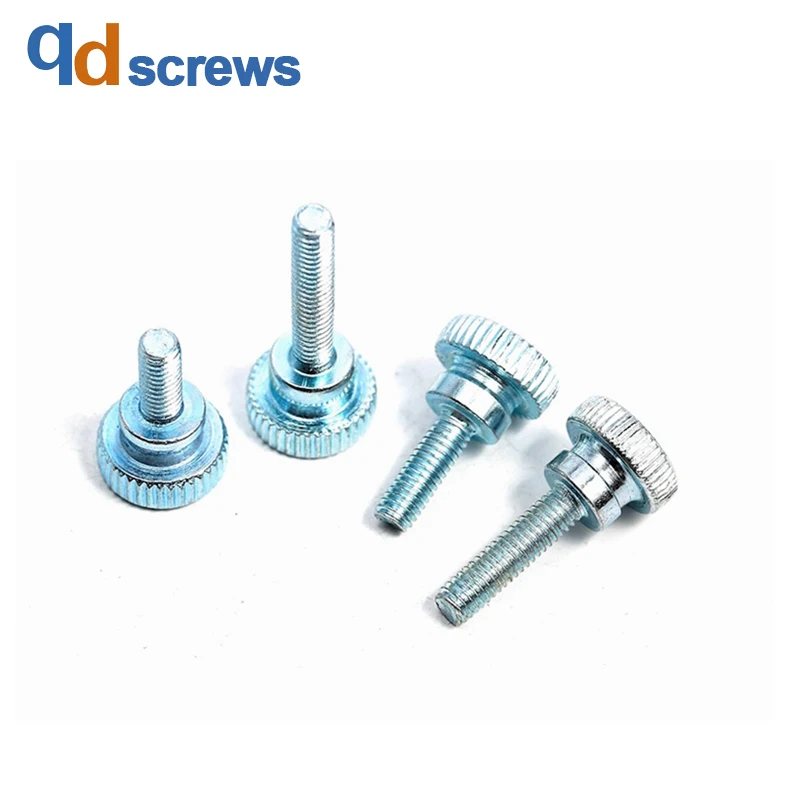 4 8 M3M4M5 ручной скрученный двухступенчатый винт с рифленой головкой GB834-1988 |