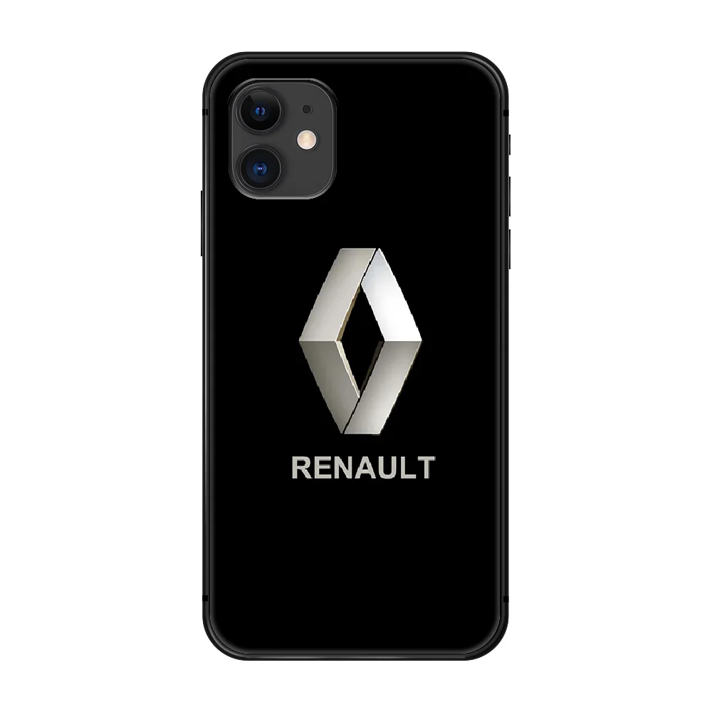 

Renault Sport Car Logo Phone Case Cover Hull For Iphone 5 5s Se 2 6 6s 7 8 Plus X XS XR 11 PRO MAX Black Back 3D Funda Trend