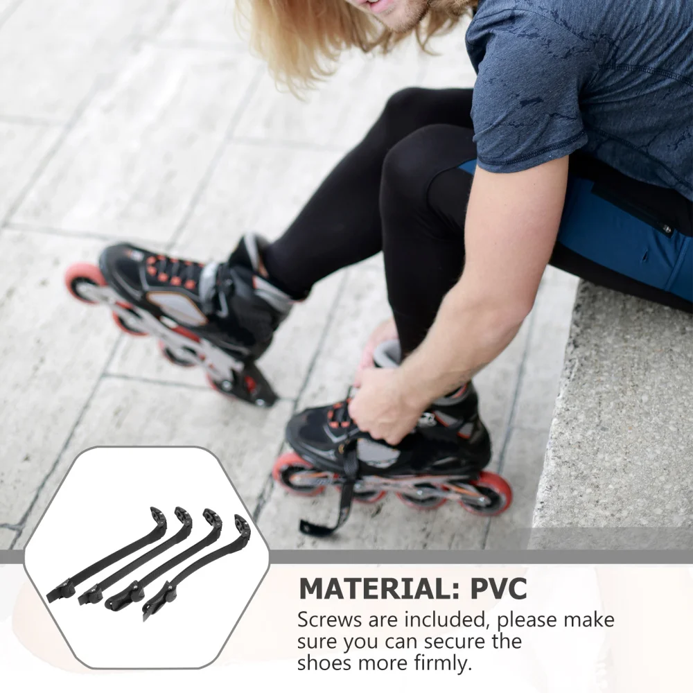 

Practical Roller Shoes Bar Buckle Strap Belt Skating Accessories