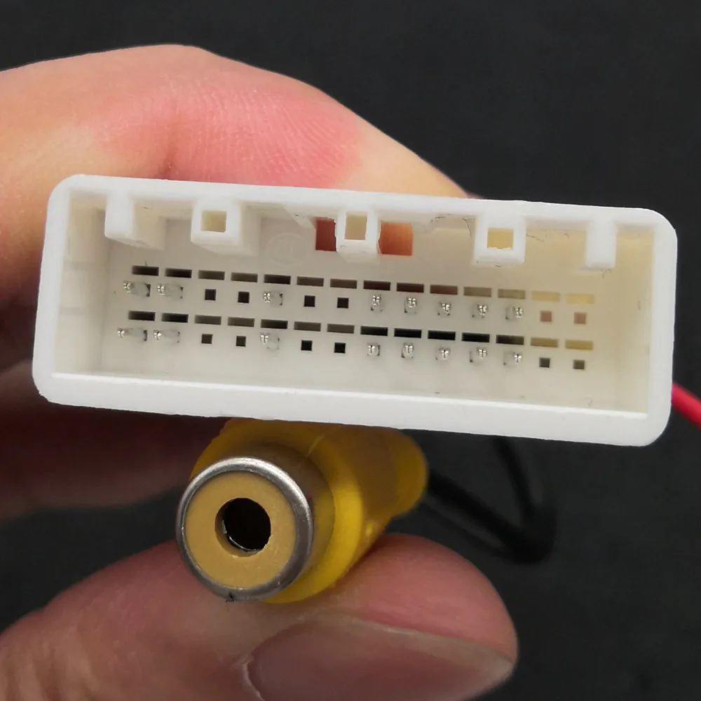 Оригинальный видеовход YIFOUM 28Pin переключатель переходник RCA для камеры заднего