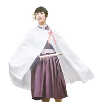 brdwn demon slayer kimetsu no yaiba womens tsuyuri kanawo cosplay costume kimono cape suit