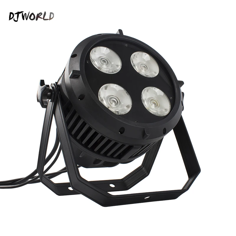 Djworld водонепроницаемый светодиодный Par 4x50 Вт холодный и теплый белый монолитный