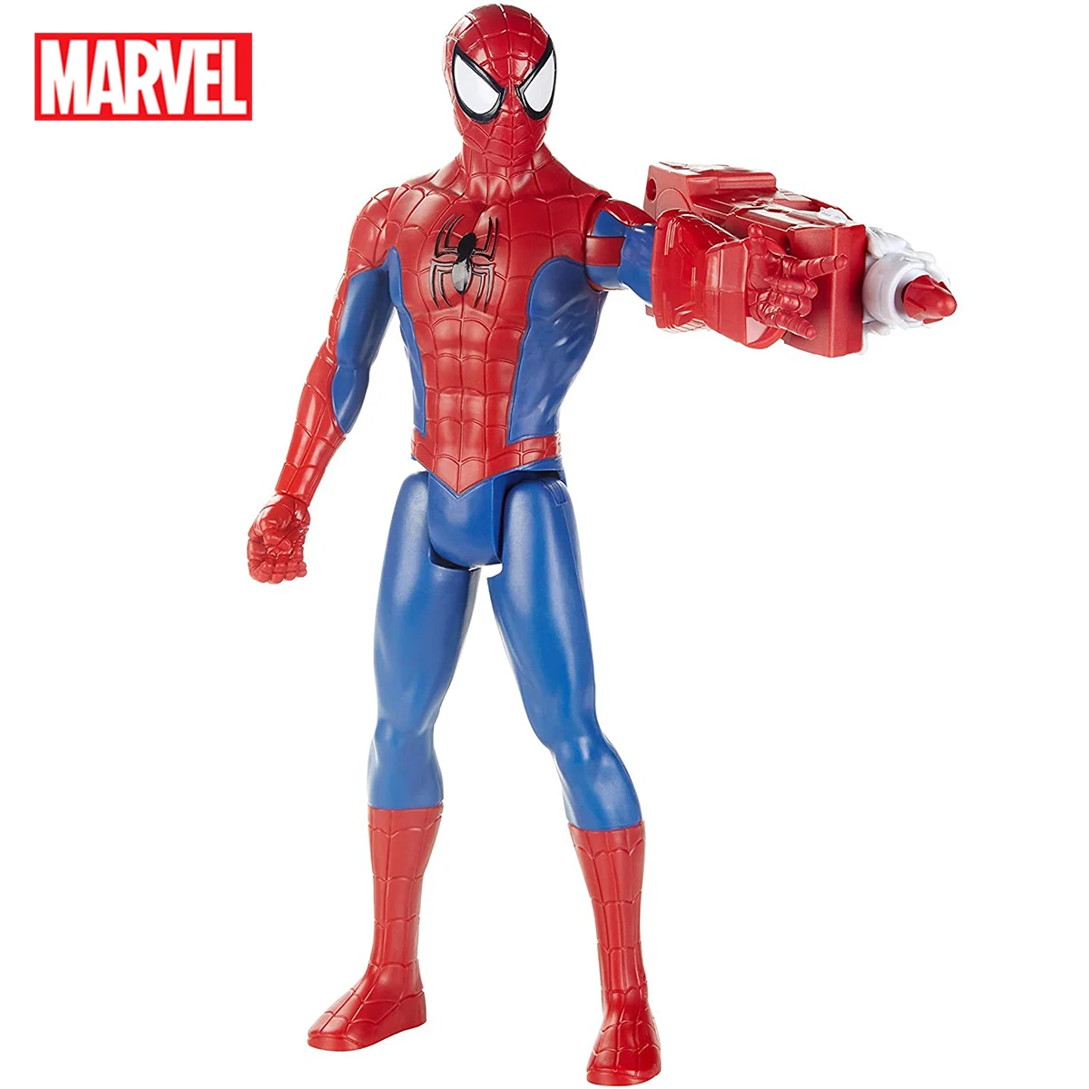 

Marvel Spider-Man with Power FX Pack Titan Hero Series Action Figure PVC Spiderman Toys for Kids Birthday New Year Gift E0649