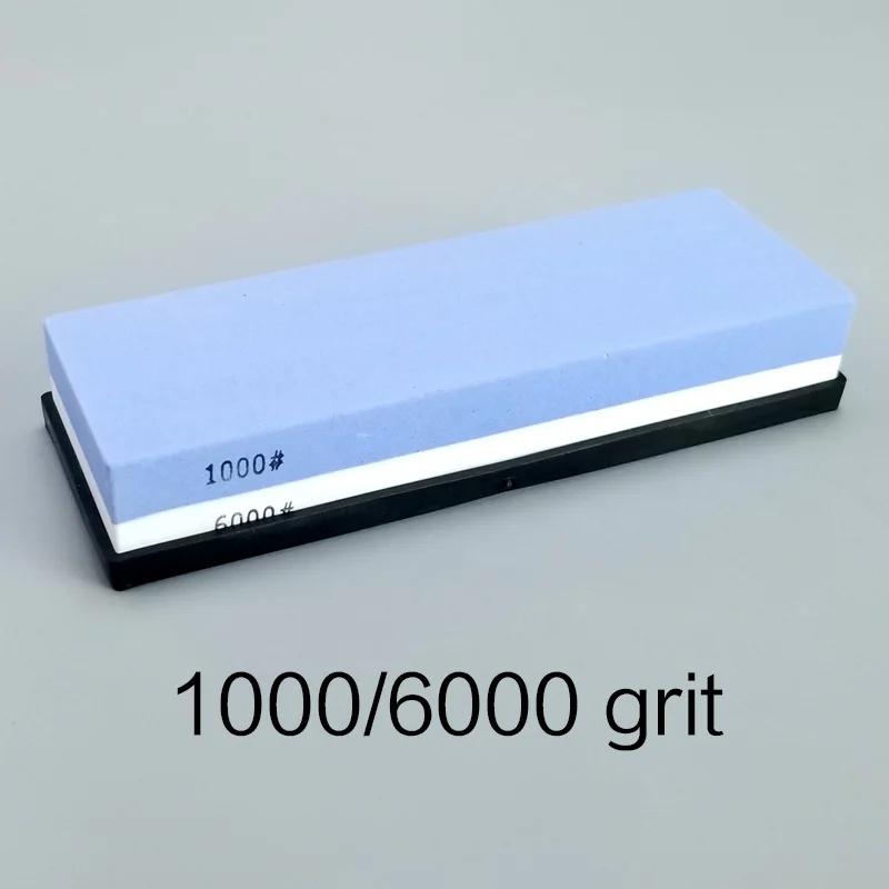 Двусторонний 1000/6000 Грит белый корундовый профессиональный шлифовальный нож с