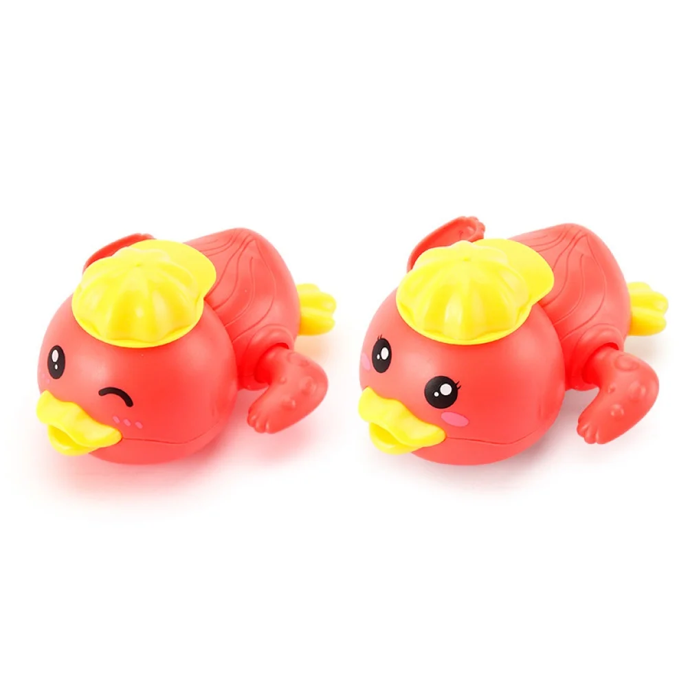 

2Pcs Cute Wind Up Clockwork Duck Turtle Baby Bath Toy Swimming Water Play Game Kids Educational Toys for Children Gifts