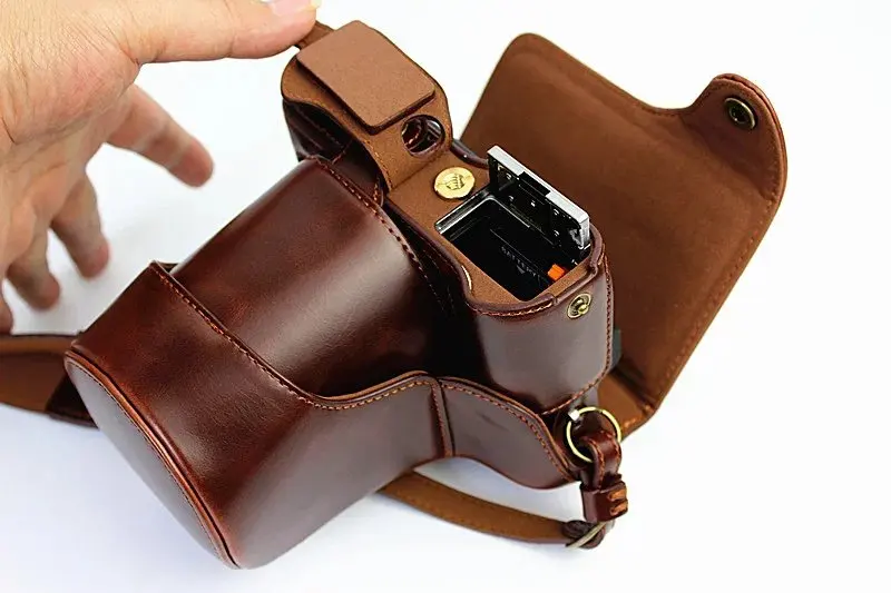 Luxury PU Leather Camera Case Bag For Fujifilm Fuji X100 X100S X100T X100V X100F XA5 XA7 XA20 XT100 XT200 XT10 XT1 XF10 XS10