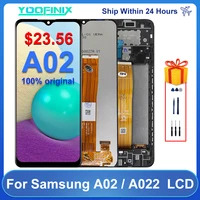 6 5original for samsung galaxy a02 lcd display touch screen digitizer replacement parts for a022 a022f a022fds a022m a022g lcd