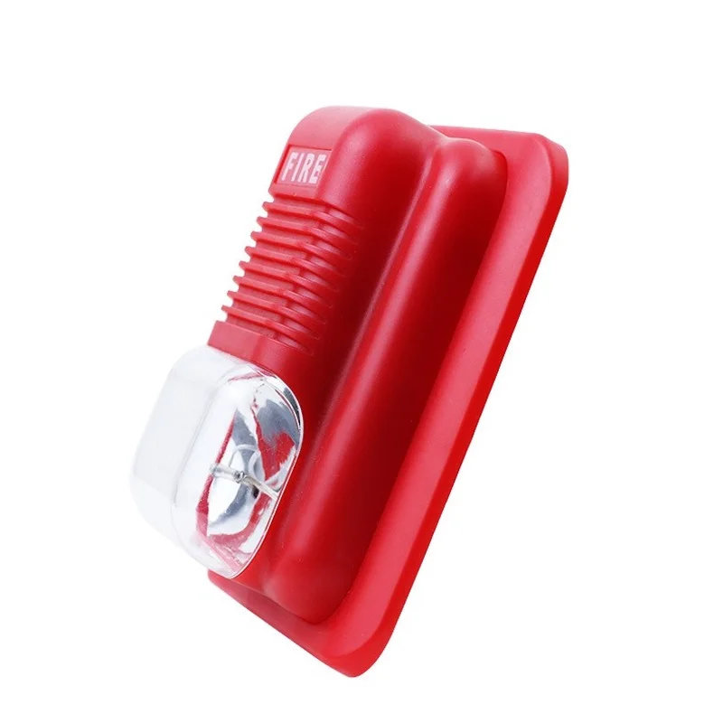 Fire Alarm Horn 119 LED Flashing Light Siren 12V 24V Sound and | Безопасность и защита