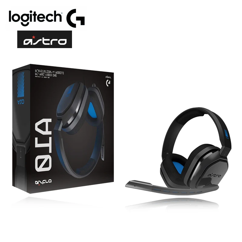 Оригинальная Проводная гарнитура Logitech Astro A10 наушники для киберспорта с