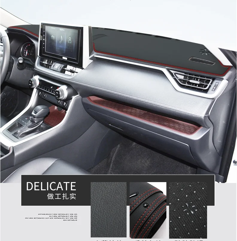 Online Fundas Para Salpicadero De Coche, Alfombrilla Para Cojín De Sombra, Accesorios Para Alfombras, Para Toyota Rav4 XA50 2019 2020 RAV 4 XA 50
