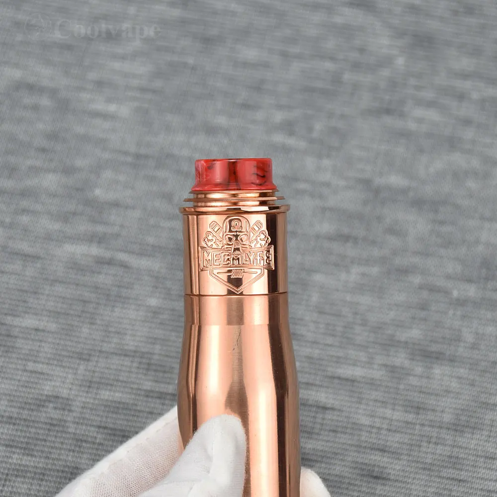 Gani Mod Mechanical with Apocalypse Mechlyfe RDA and drop dead rda 24mm 18650 battery Vape mech mod atomizer E-Cigarette |