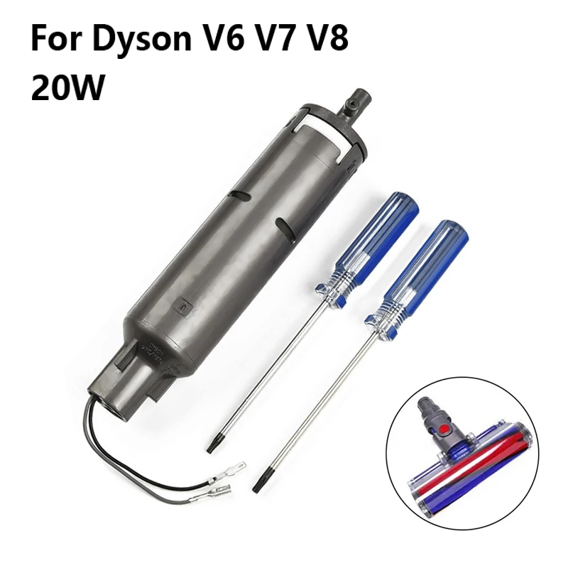 

Головка двигателя для Dyson V6 V7 V8, 20 Вт, в сборе, 966792 966792-02, запасные аксессуары для пылесоса