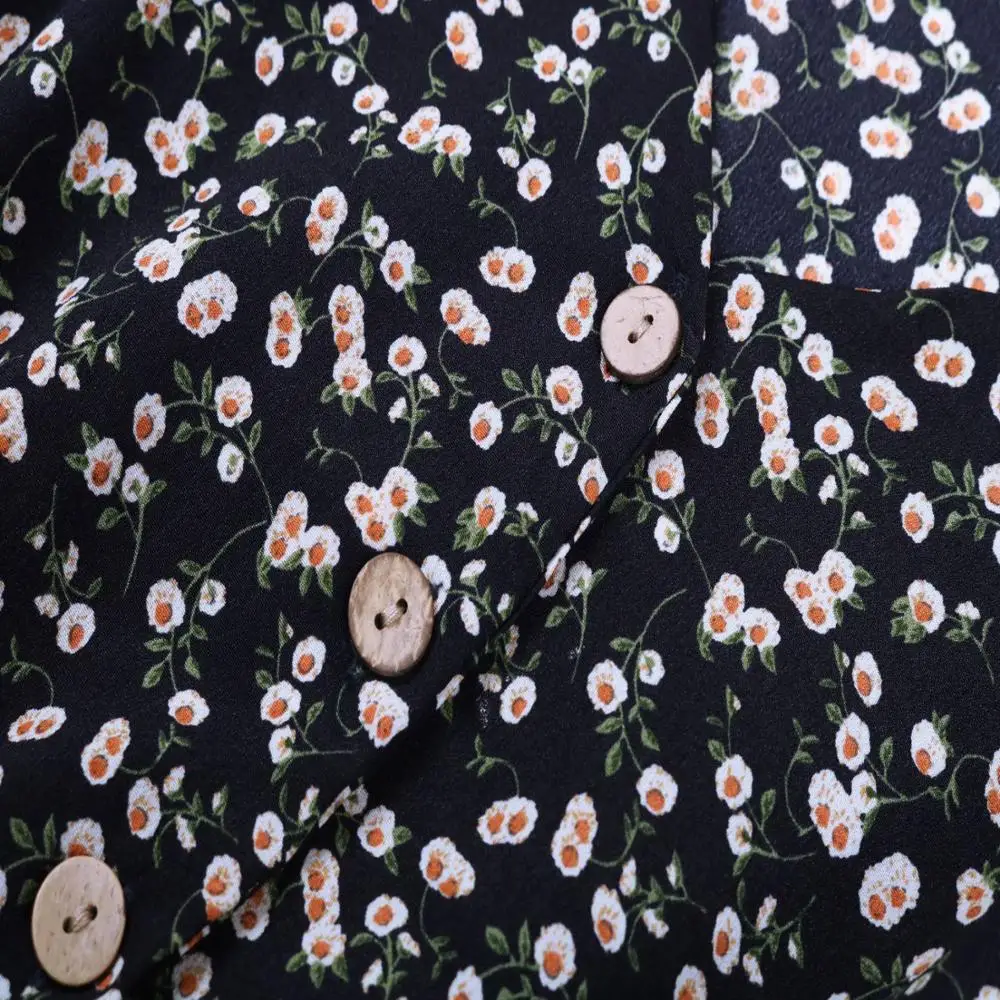 

Print Dresses Women Fall Long Sleeve Floral Sashes Pleated Big Swing Chiffon Long Dresses Robe Holiday Out Maxi