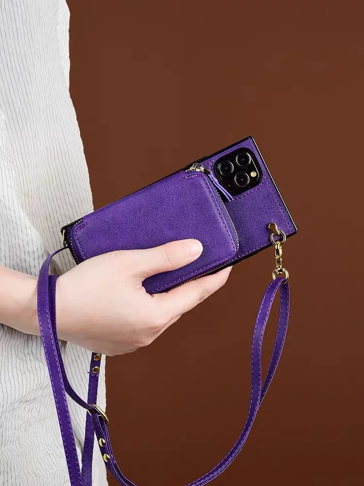 long strap crossbody backpack case for samsung galaxy s10 s20 s21 plus ultra note9 10 plus 20 ultra a90 5g wallet card phone bag free global shipping