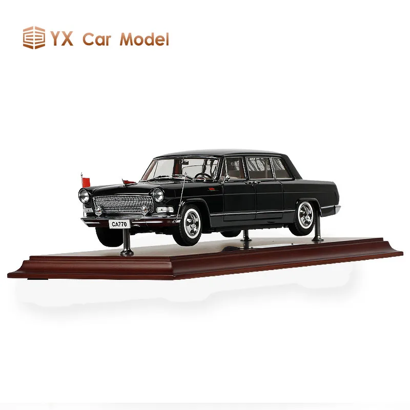 Модель автомобиля под давлением Века Дракона 1:24 Hongqi CA770 лимузин статическая