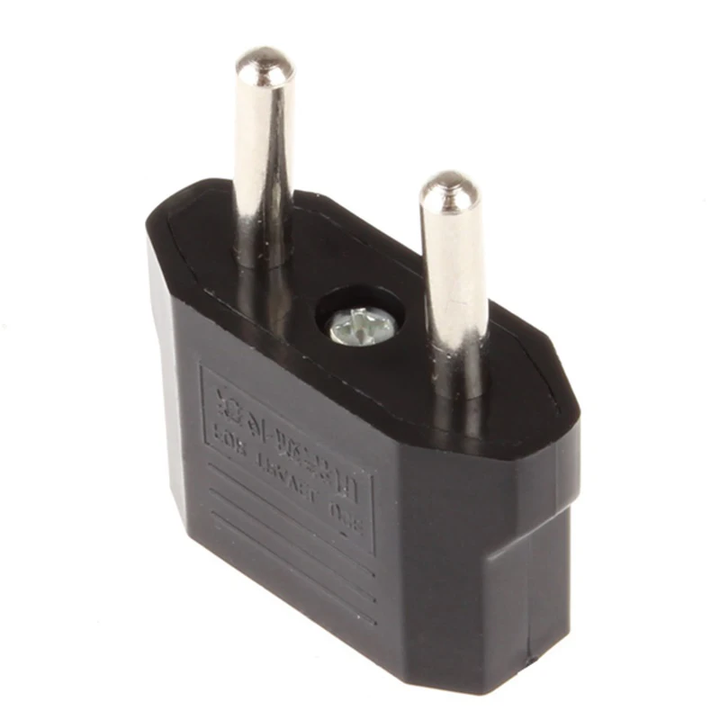 Универсальный дорожный адаптер 1 шт. для европейской страны черный портативный 250