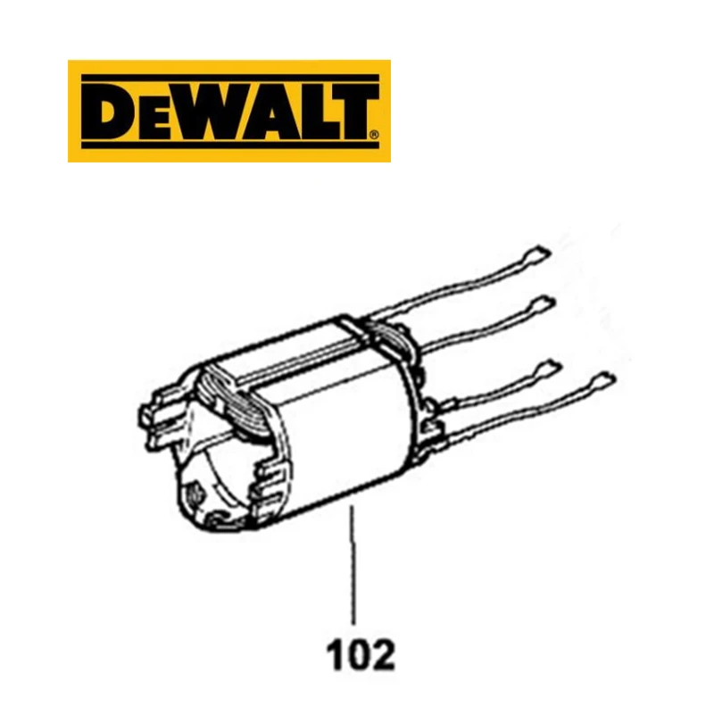 Полевой статор Dewalt для DW840 DW831 DW830 654390 03 220 240 в аксессуары электроинструментов
