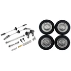 1 компл. Стальная шестерня моста мост оси шестерни s для WPL B14 B24 C14 C24 C34 C44 B16 B36 Q60 116  4Pc металлический колесный обод шины