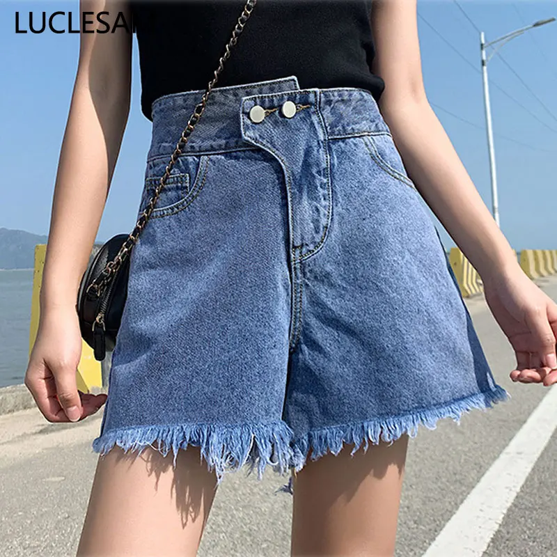 Женские джинсовые шорты 4 цветов новинка 2020 летние модные короткие джинсы