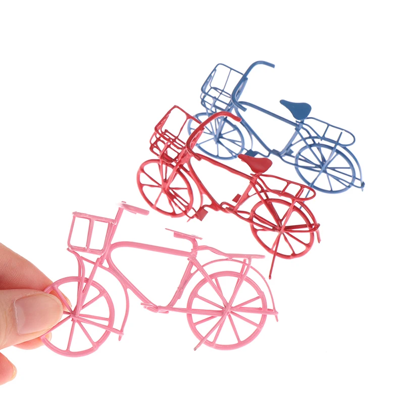 

1:12 миниатюрный кукольный домик, металлическая модель велосипеда, модель кукольного домика, детская игрушка