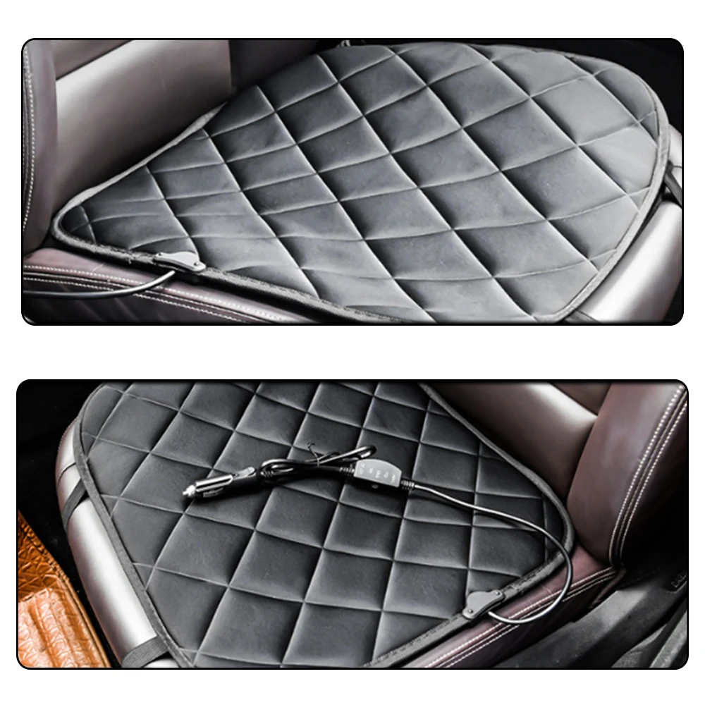 12 В нагревательная подушка для автомобильного сиденья одноместная Подушка